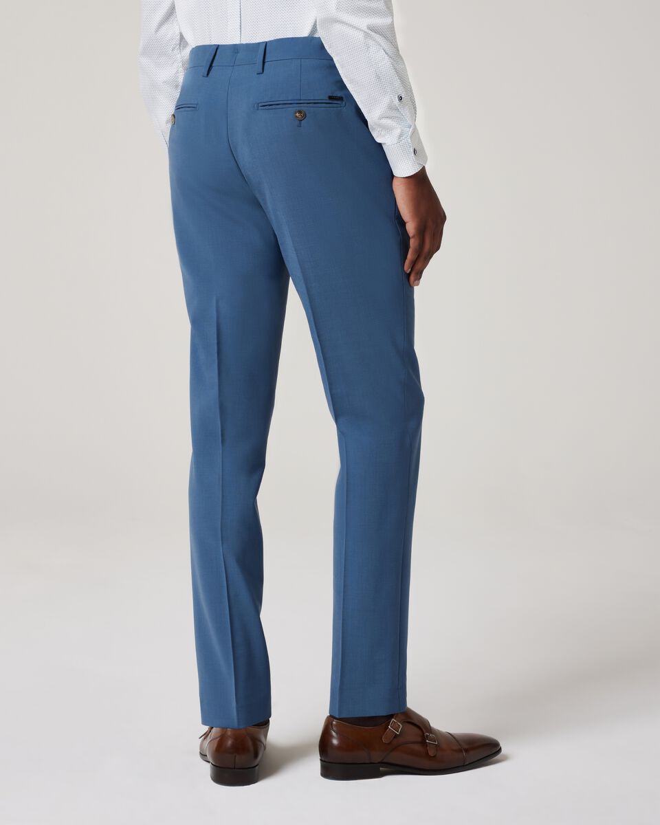 Slim Stretch Wool Blend Tailored Pant